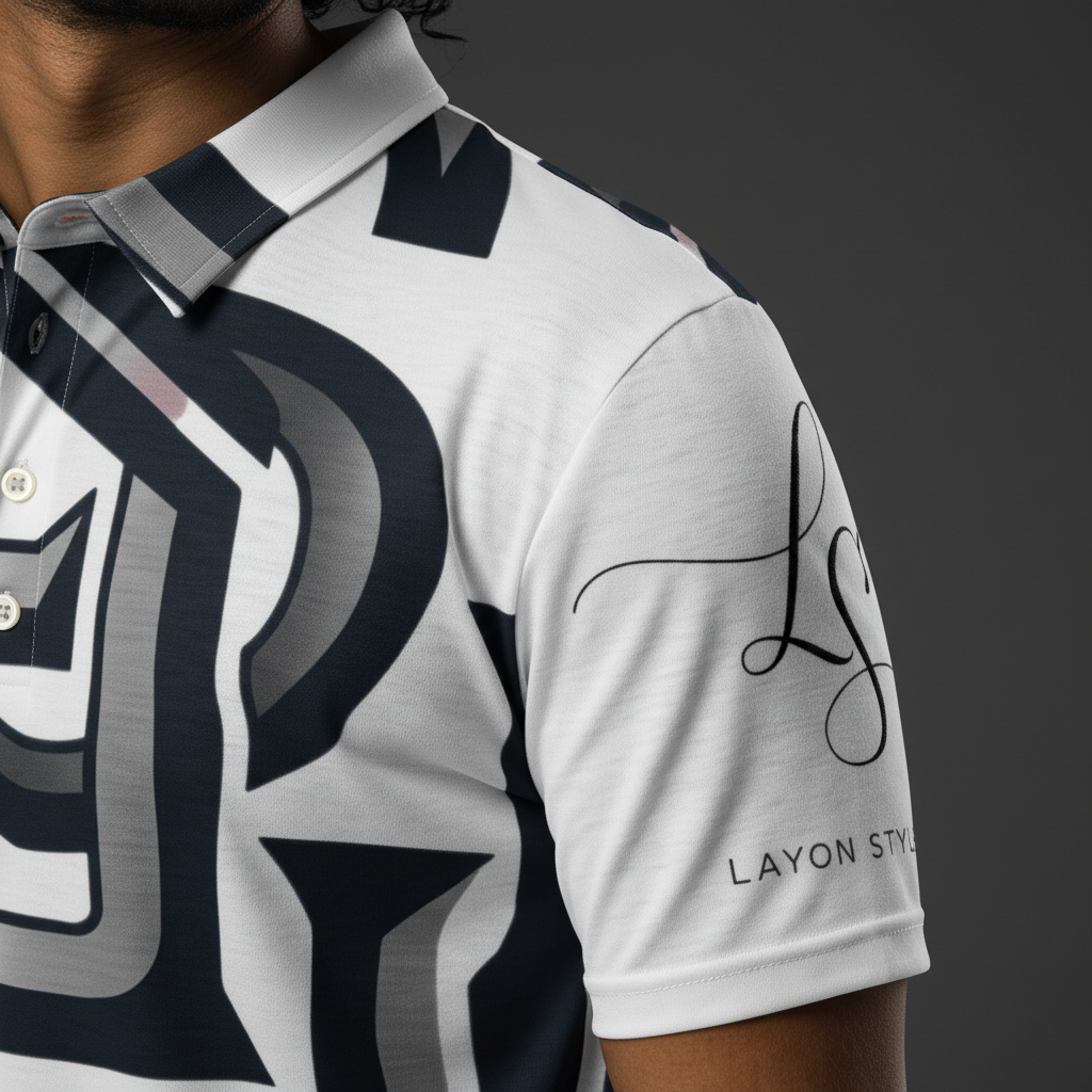 Detalle cuello logo