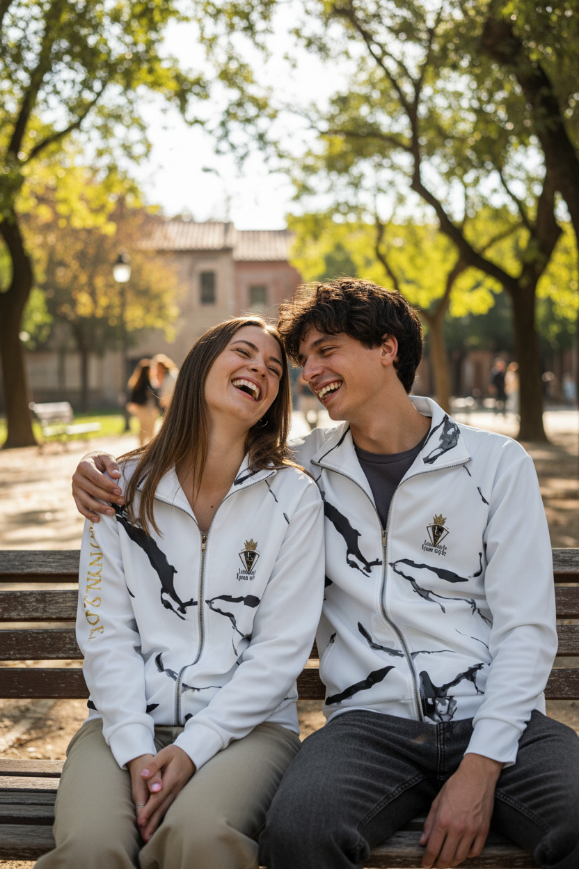 Pareja parque